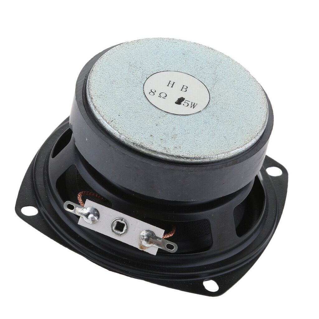 3'' 8ohm 25W Stereo Audio Speaker Woofer Subwoofer Bass Horn Loudspeaker
