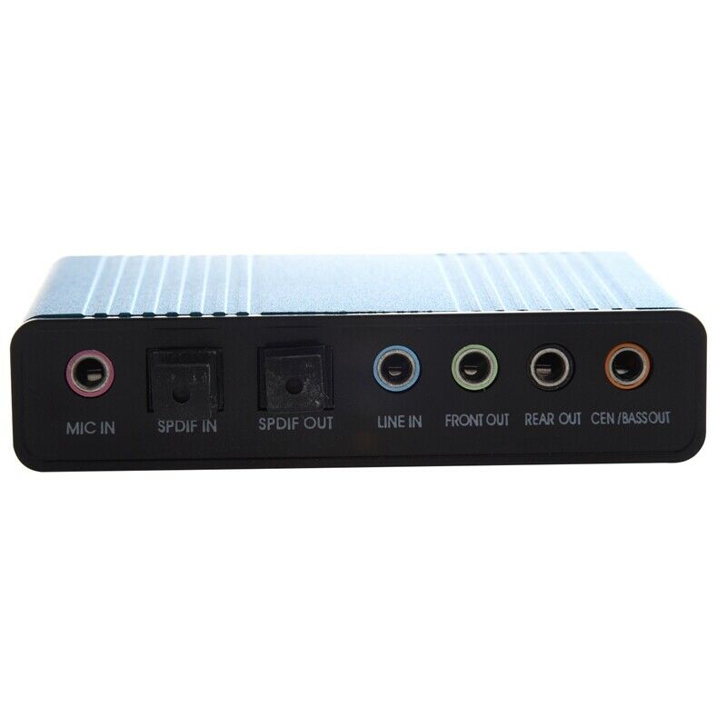 USB 6 Channel 5.1 External Audio Sound Card SPDIF P4B9B9