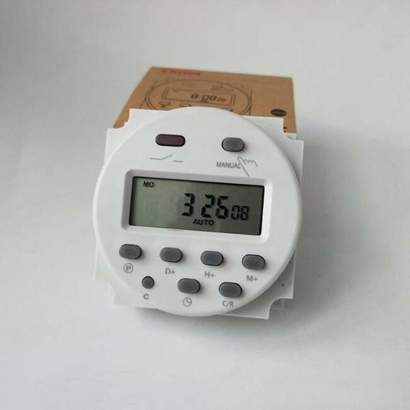 Dc 12V Lcd Digital Light Time Relay Timer Switch On/off Weekly Programmable