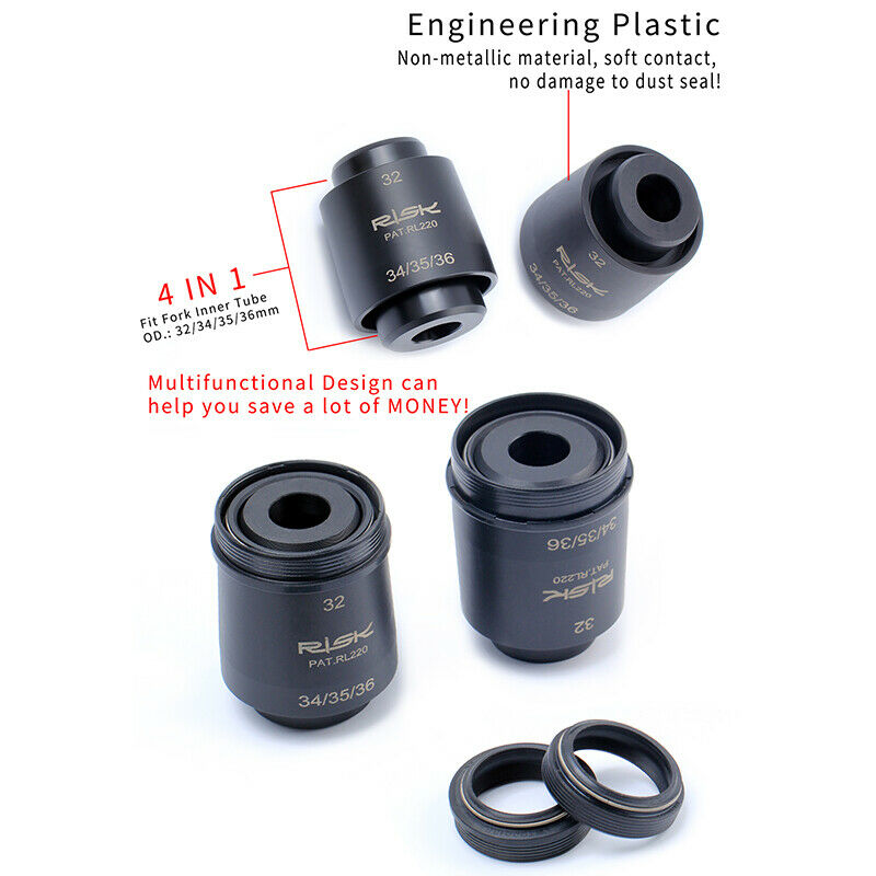 Bicycle Front Fork Dust Seal Installation Tool Kit For 32/34/35/36/DSUKA HyY KX