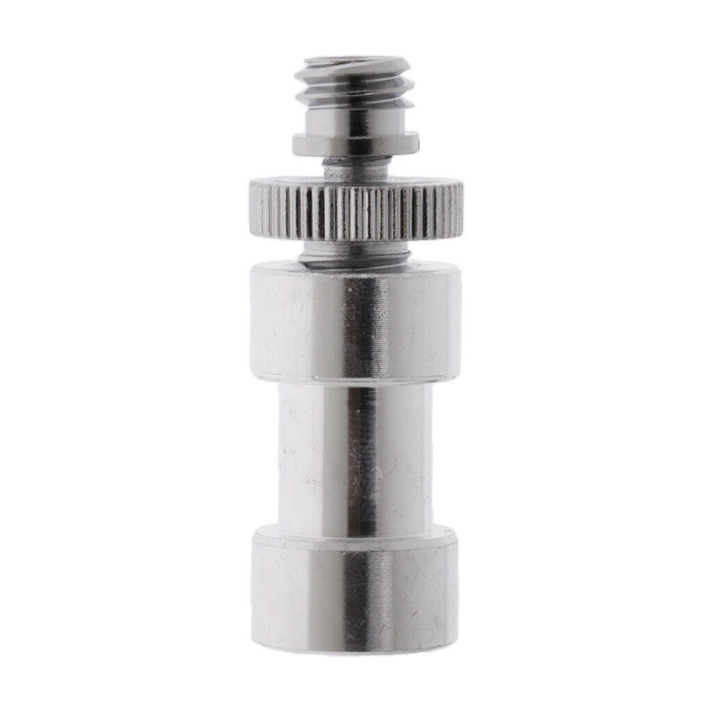 Convert Flash Spigot Stud Umbrella Camera 1/4" 3/8" Tripod Screw Adapter Kit