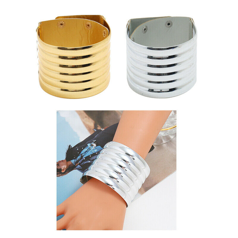 African Gothic Wide Bracelet Sexy Leather Charm Bangle Wristband Jewelry