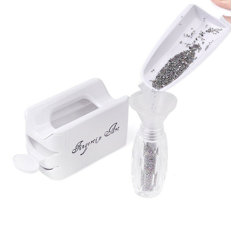 1pc nail  recycling  box dipping  collection tray plastic box Lt