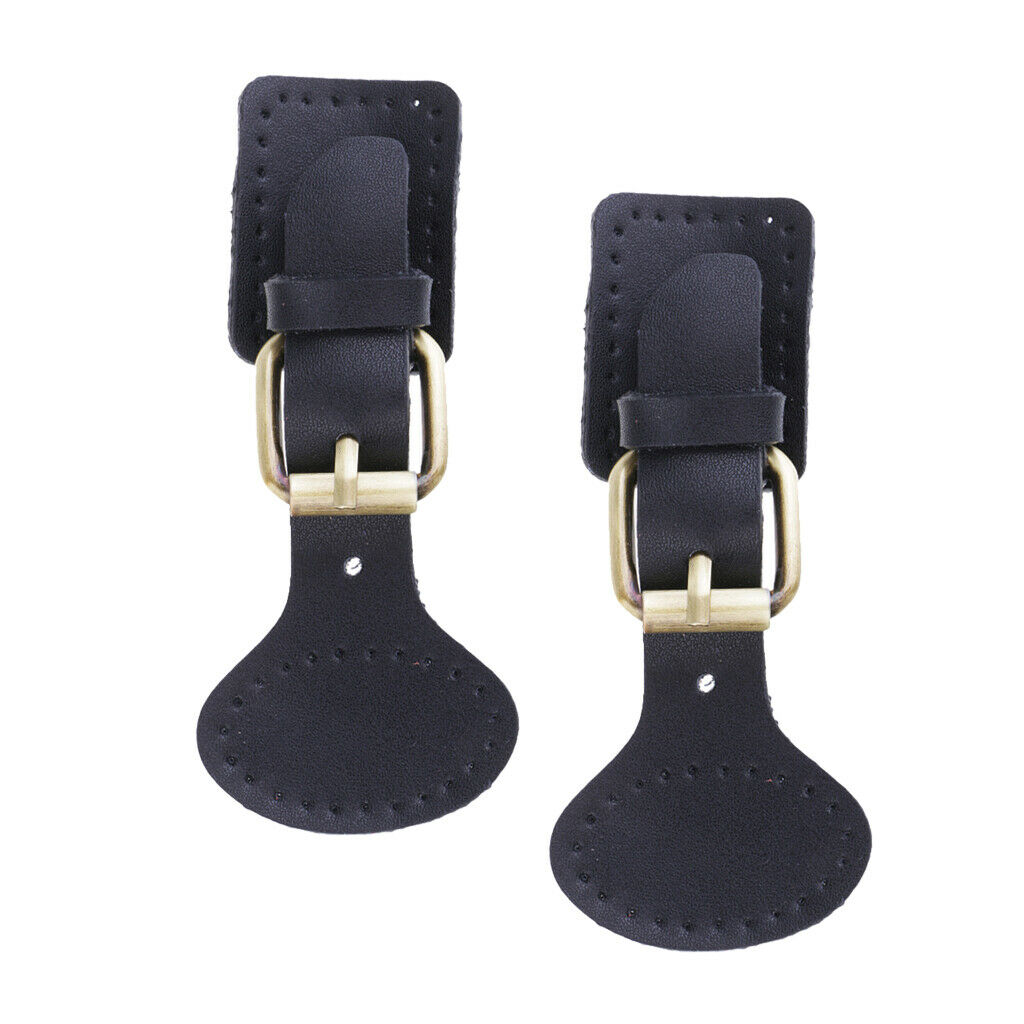 Set of 2 Sew on Leather Pin Buckle Replacement DIY Bag Closure Sewing Supplies