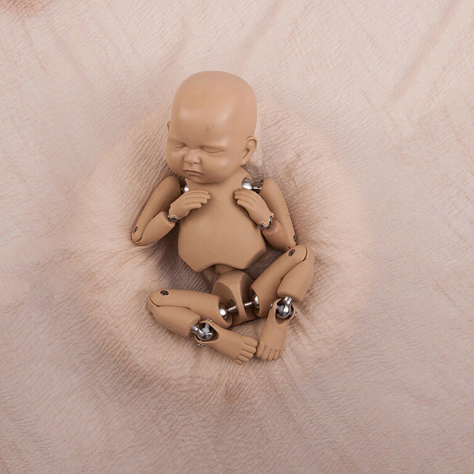 Baby Photography Prop Baby Posing Pillow Pad for Pictures Studio Shoot Beige
