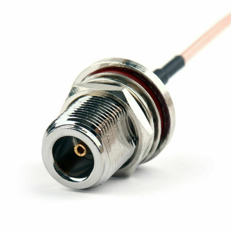 50cm RG316 Cable N Female Jack Bulkhead To SMA Male Plug Straight Pigtail 20in A