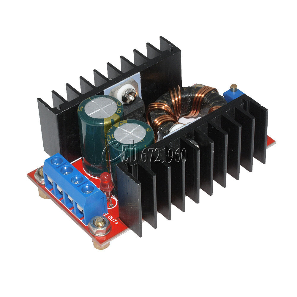 2PCS DC-DC Boost Converter 10-32V to 12-35V 6A Step Up Power supply module 150W