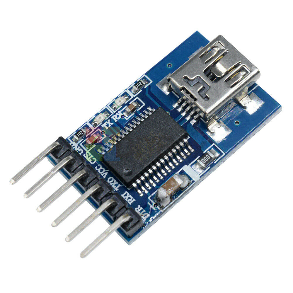 Lots 2PCS FT232RL USB to Serial Adapter Module Mini USB TO RS232 For Arduino