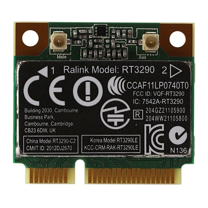 150Mbps 2.4Ghz RT3290 802.11B/G/N Wireless Wlan WIFI + Bluetooth BT 3.0 Half MO1