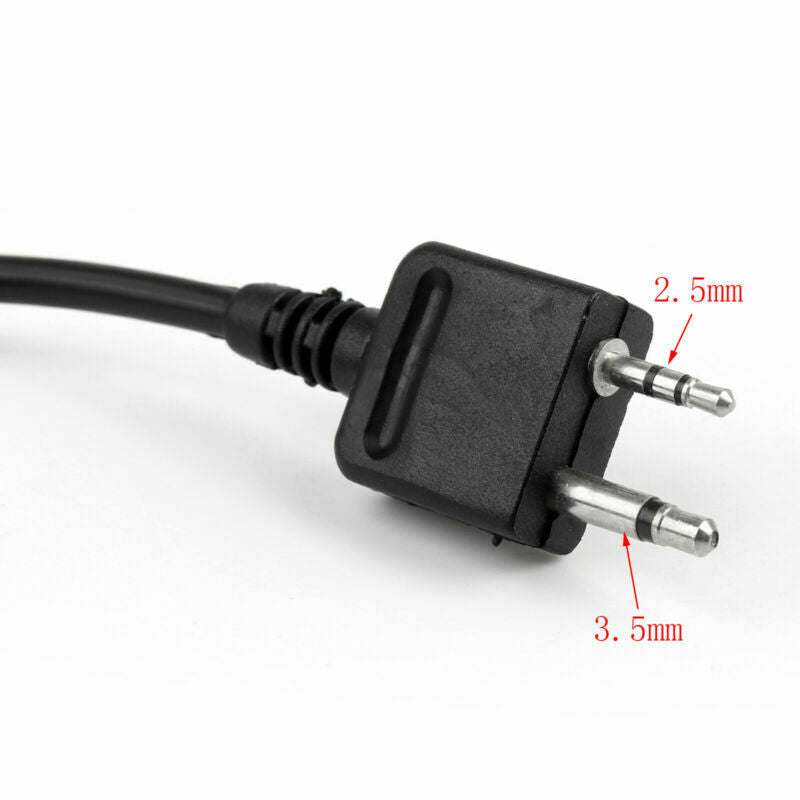 1x HM46 Angle Type Handheld Speaker SP/Microphone For ICOM IC-V8/V82/V85/V80  B5