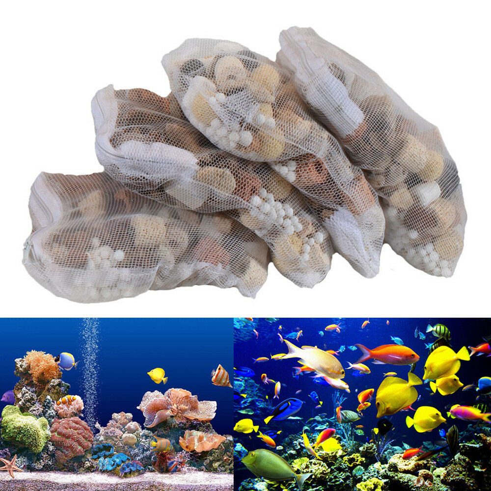Aquarium Porous Ceramic Filter Media Biological Fish Tank Nitrifying Bacteria US