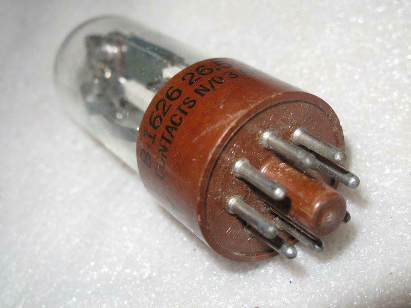 1pcs - EDISON B-1626 26.5V Delay Relay Vacuum Tube - NOS