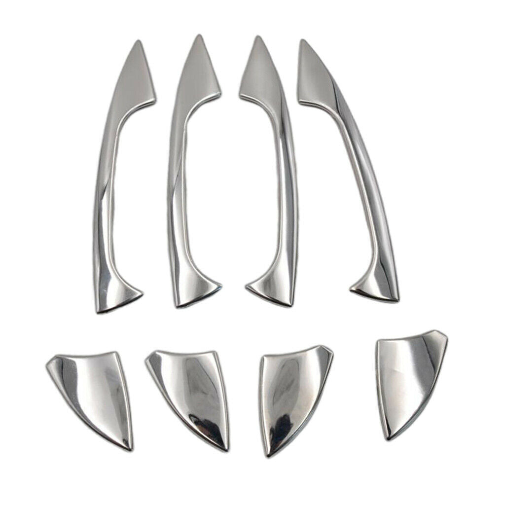 8 Pieces Chrome Door Handle Covers Trim For Benz B/C/E/GLK/ML/CLA W117