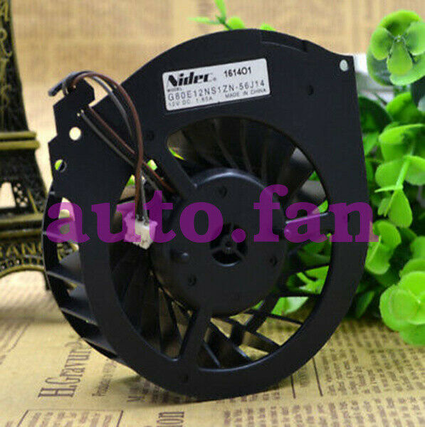 New for Nidec G80E12NS1ZN-56J14 12V 1.65A Cooling Cooling Fan