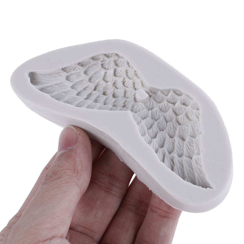 Angel wings Silicone Mold Fondant Mould Cake Decorating Tools Chocolate Mo.l8