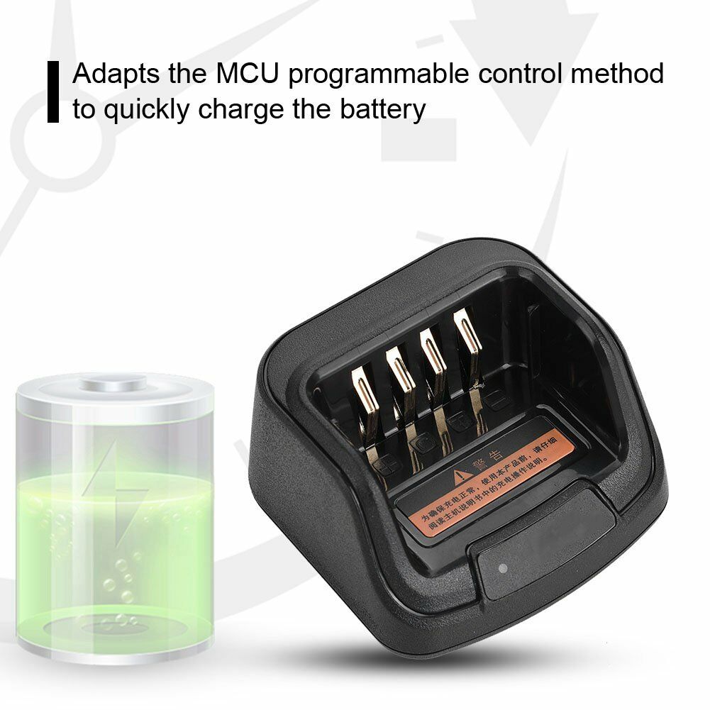 Walkie Talkie Charger Dock For Hytera HYT PD502 PD505 PD562 PD565 PD580 PD602 ST