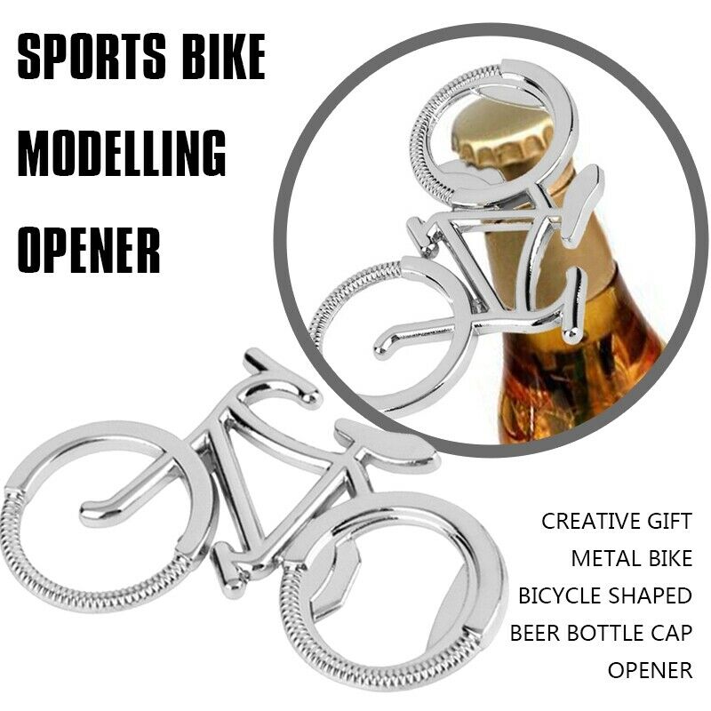 Creative Gift Metal Bike Bicycle Shaped Beer Bottle Cap Opener J5H1