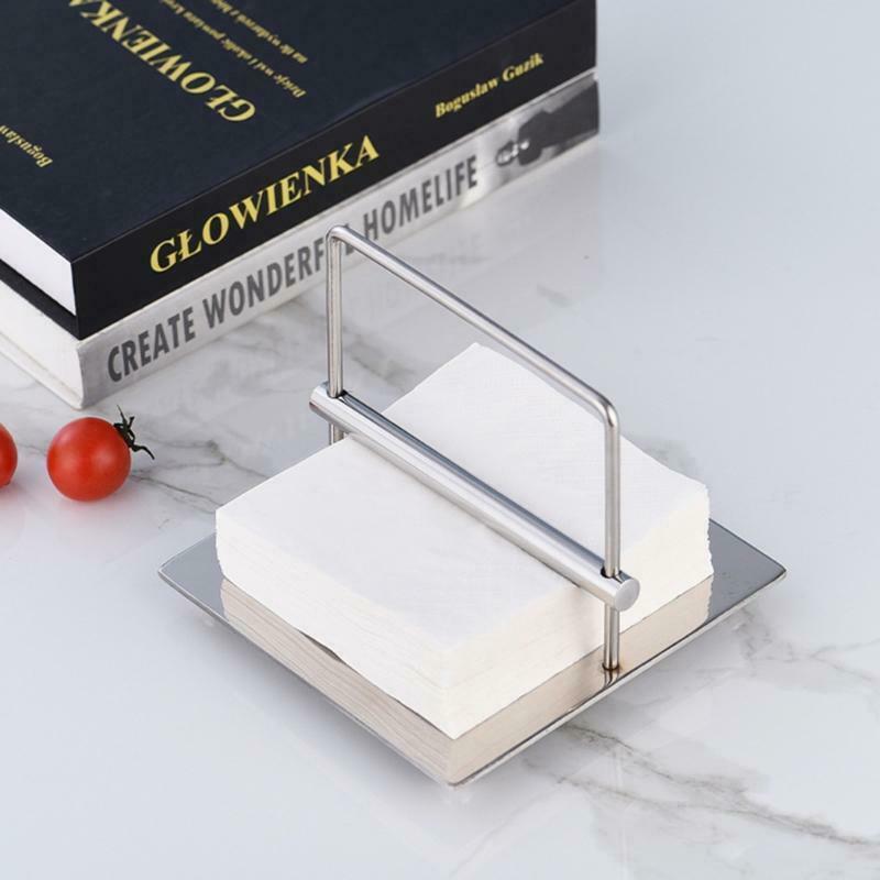 Thicken Widen Bottom Exquisite Napkin Shelf Anti Fall Large Capacity for Napkin
