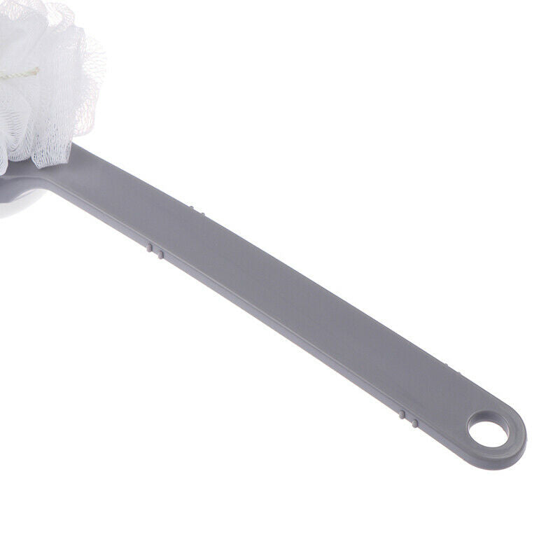 Sided Long Handle Body Shower Back Brush Skin Massage Scrubber Bath Spong.l8