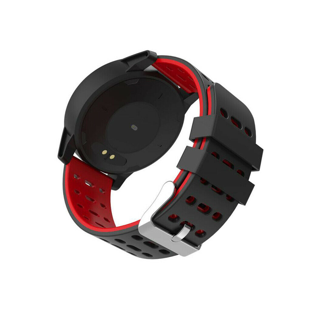 Men Sports Bluetooth Smart Watch Fitness Tracker Bracelet IP67 Waterproof Black