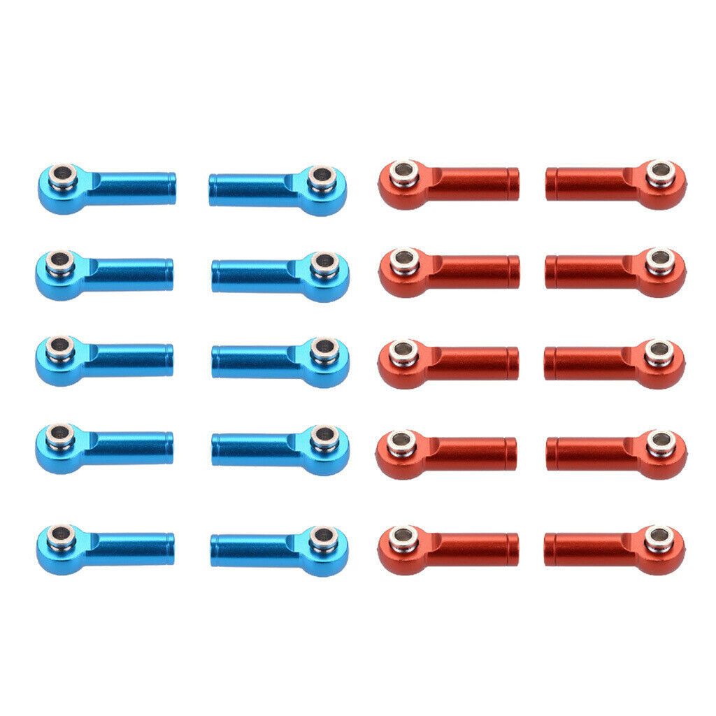 Set of 20 M4 Ball Head Pull Rod End Joint 1/8 Car Crawler Monster Truck