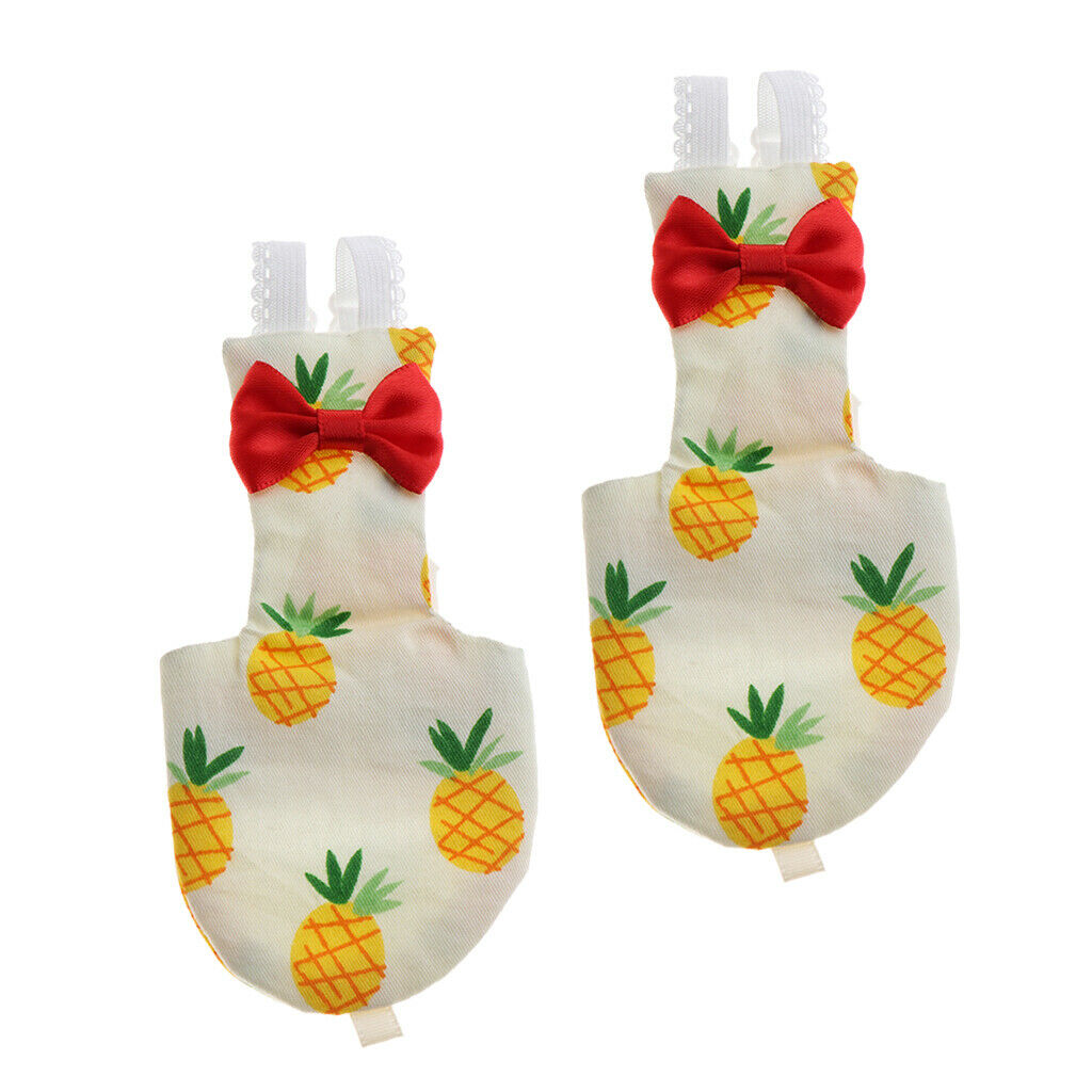 2 Pack Durable Parrot  Nappy Breathable Pet Cloth Diaper Pet Pee Pad