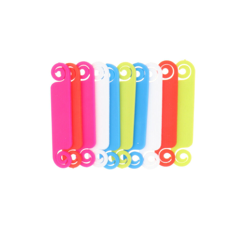 10 Pieces Cable Write-on Tag Label Labeled