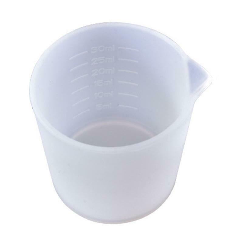 30ML Silicone Measuring Cup Handmade DIY Jewelry Making Tools Measure Accessory