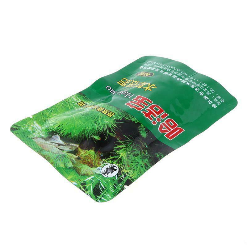 40 Pcs Aquatic Plant Water Root Fertilizer Condensed Aquarium Fish Tank Cylinder