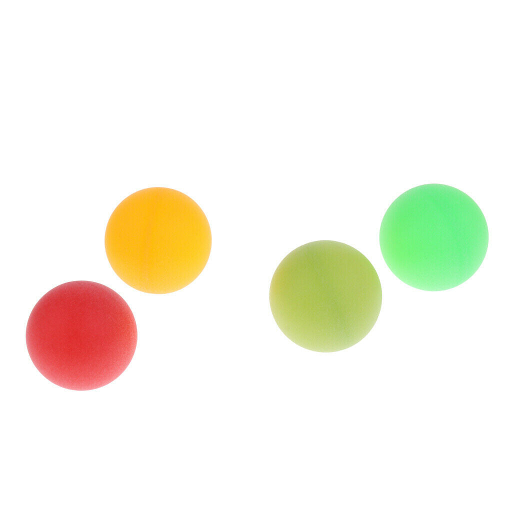 100pcs Mixed Color CAT BALLS - 40mm Plastic Table Tennis Balls