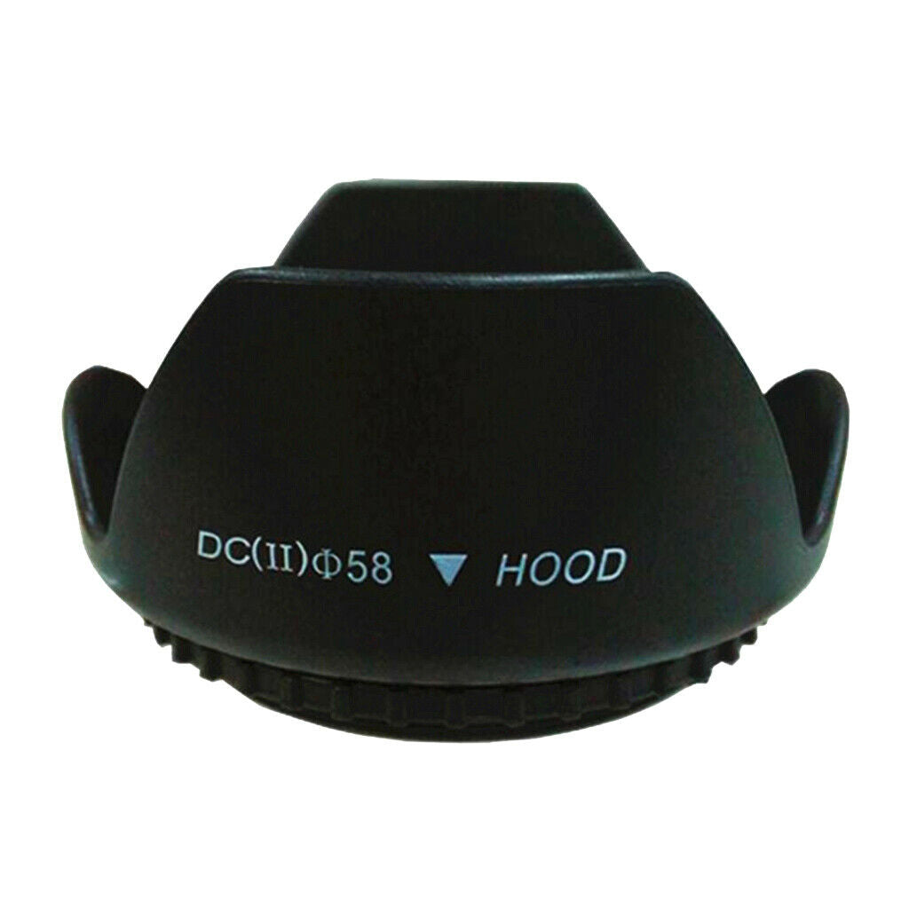 58mm Flower Lens Hood Lens Hood, 80 * 80 * 40mm