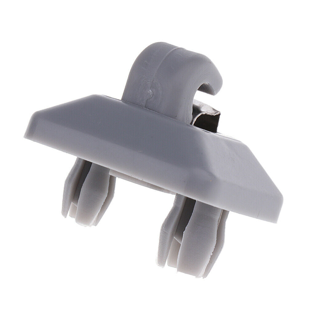 1PC Car Sun Visor Hook Clip Bracket Replacement Gray For Audi A4L Q5 A5 Q3 A6L
