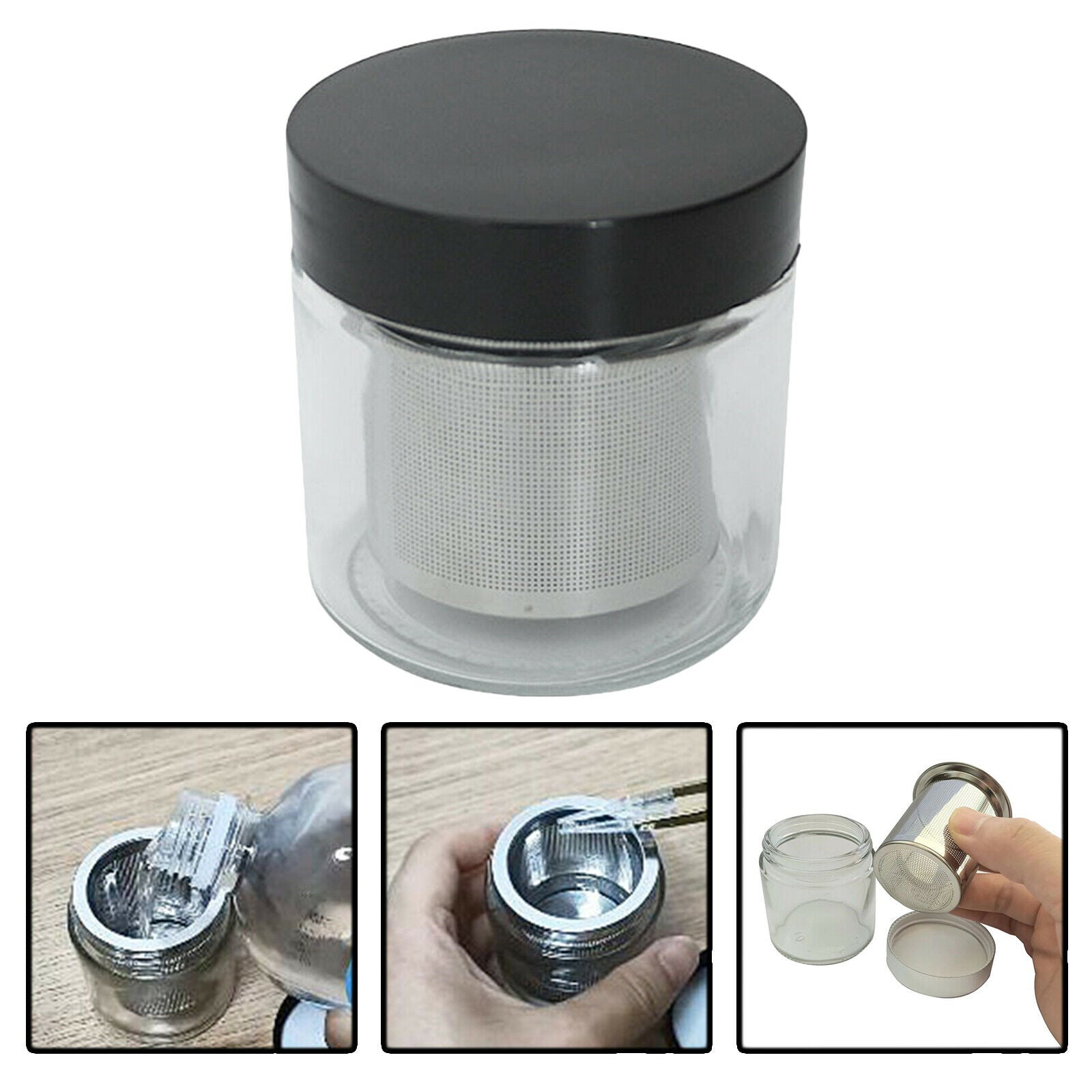 Diamond Washing Cup Cleaning Jar Washer Watchmaker Watch Parts Cleaner