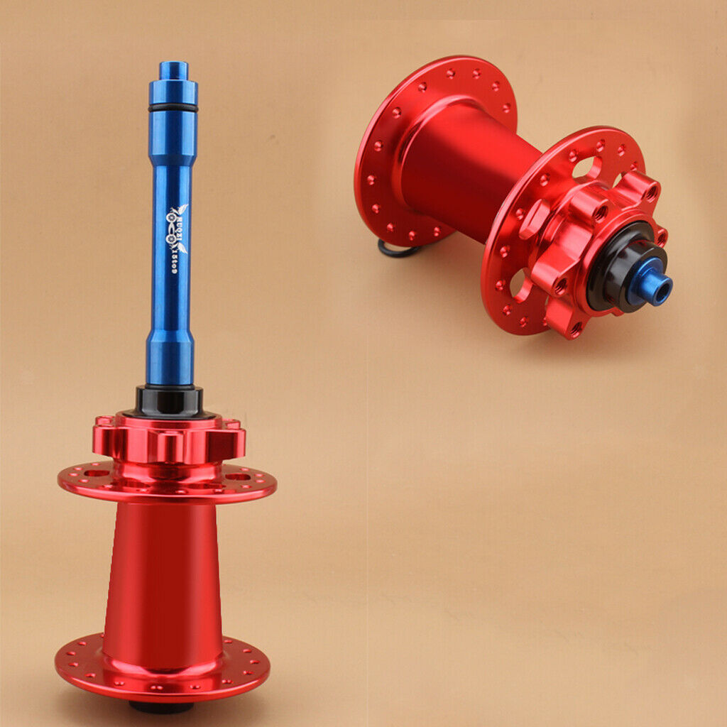 prettyia 15mm to 9mm Quick Release Bike Thru Axle Hub Adapter Conversion