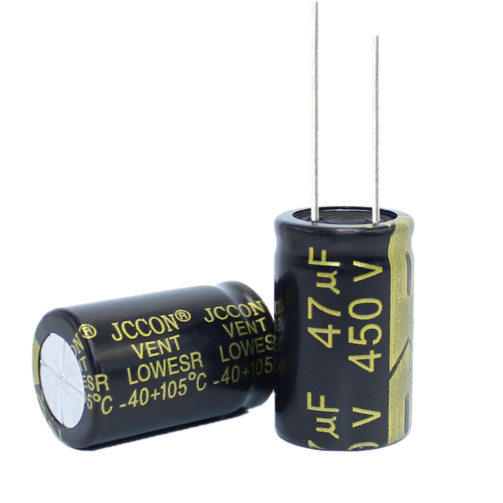 10pcs 450v47uf Aluminum electrolytic capacitor Power adapter inverter 16x25mm