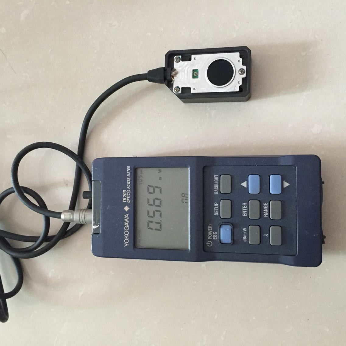 1PC  Optical Power Meter Yokogawa TB200 In Good  (Without Probe)