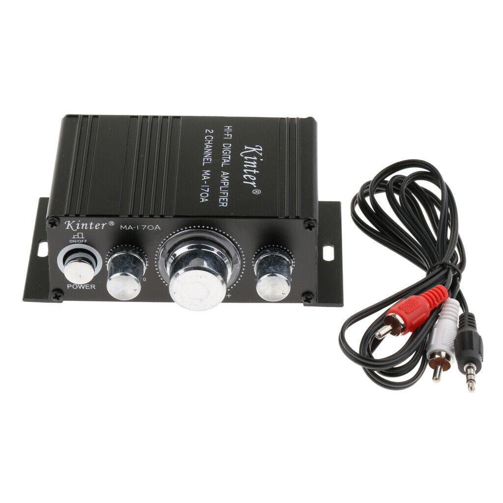 Bluetooth Class D 2x18W Amplifier with Integrated Apt-X, Daul Channel