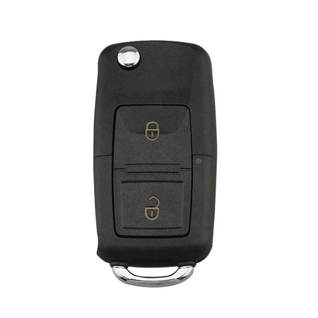433Mhz 2 Button Car Remote Key Fob ID48 Chip Keyless Entry +Battery for VW