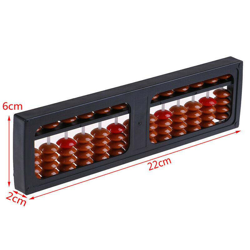 13 Grades Abacus Beads Column Kid School Learning Tools Educational Math Toys TL