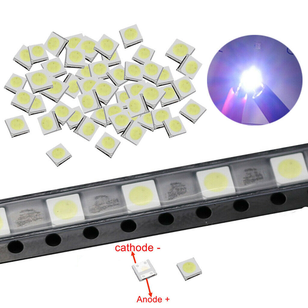 100x1W 3V High Power LED Diode Lamp Light COB SMD Bulb Chip DIY TV Backlight
