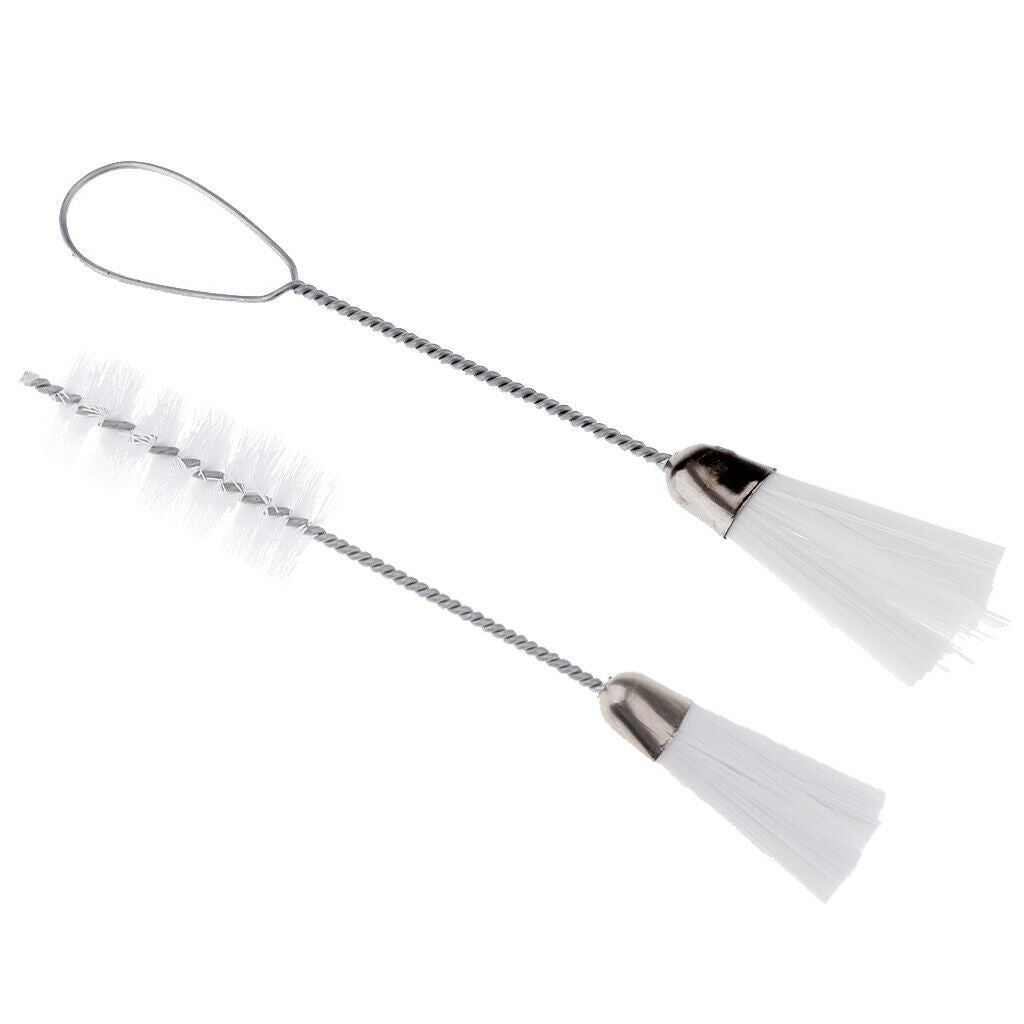2x Sewing Machine Cleaning Brush Spiral Handle Brush for Brother Singer