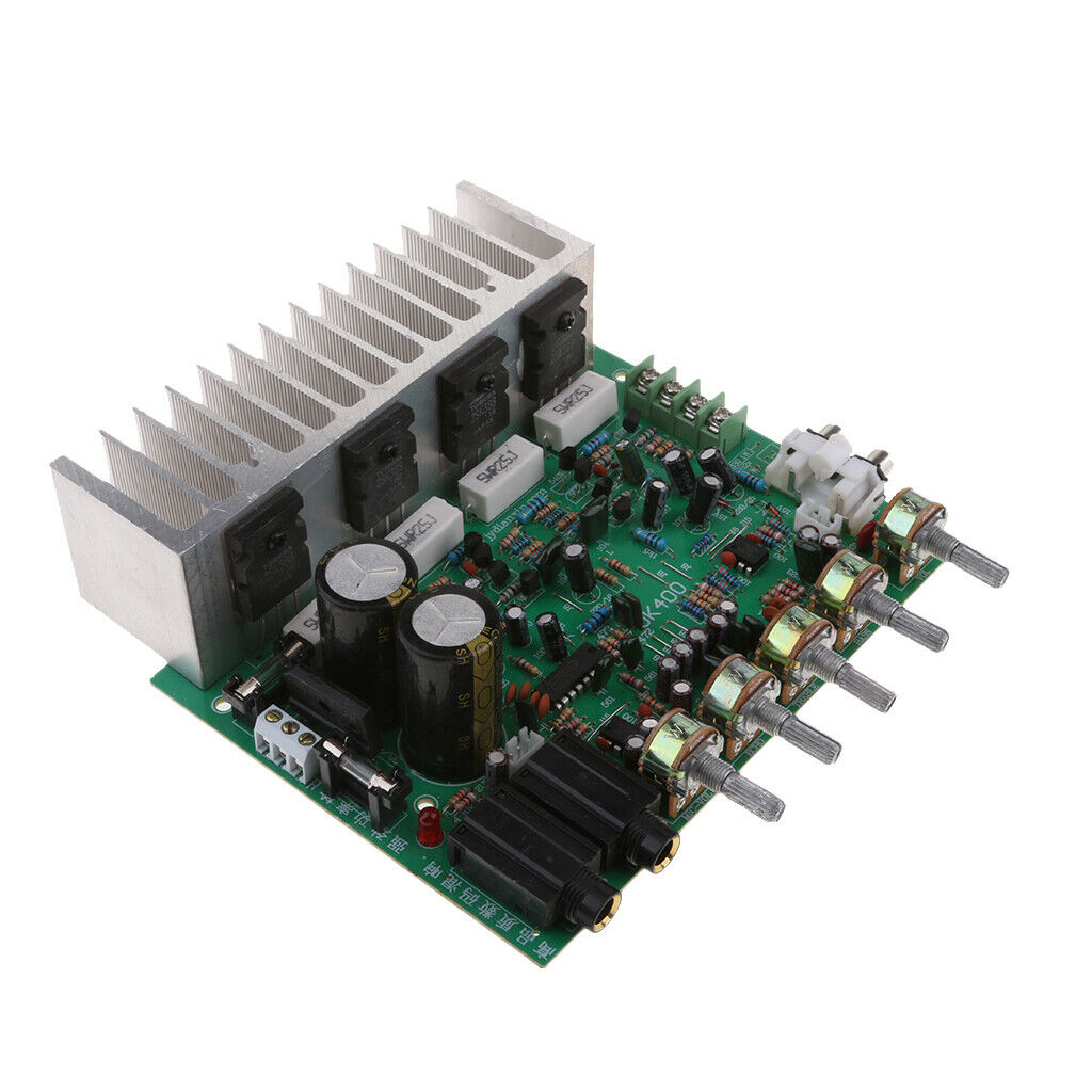 400W Audio Amplifier Board HIFI Audio Preamp Rear With Tone Control AC 26V