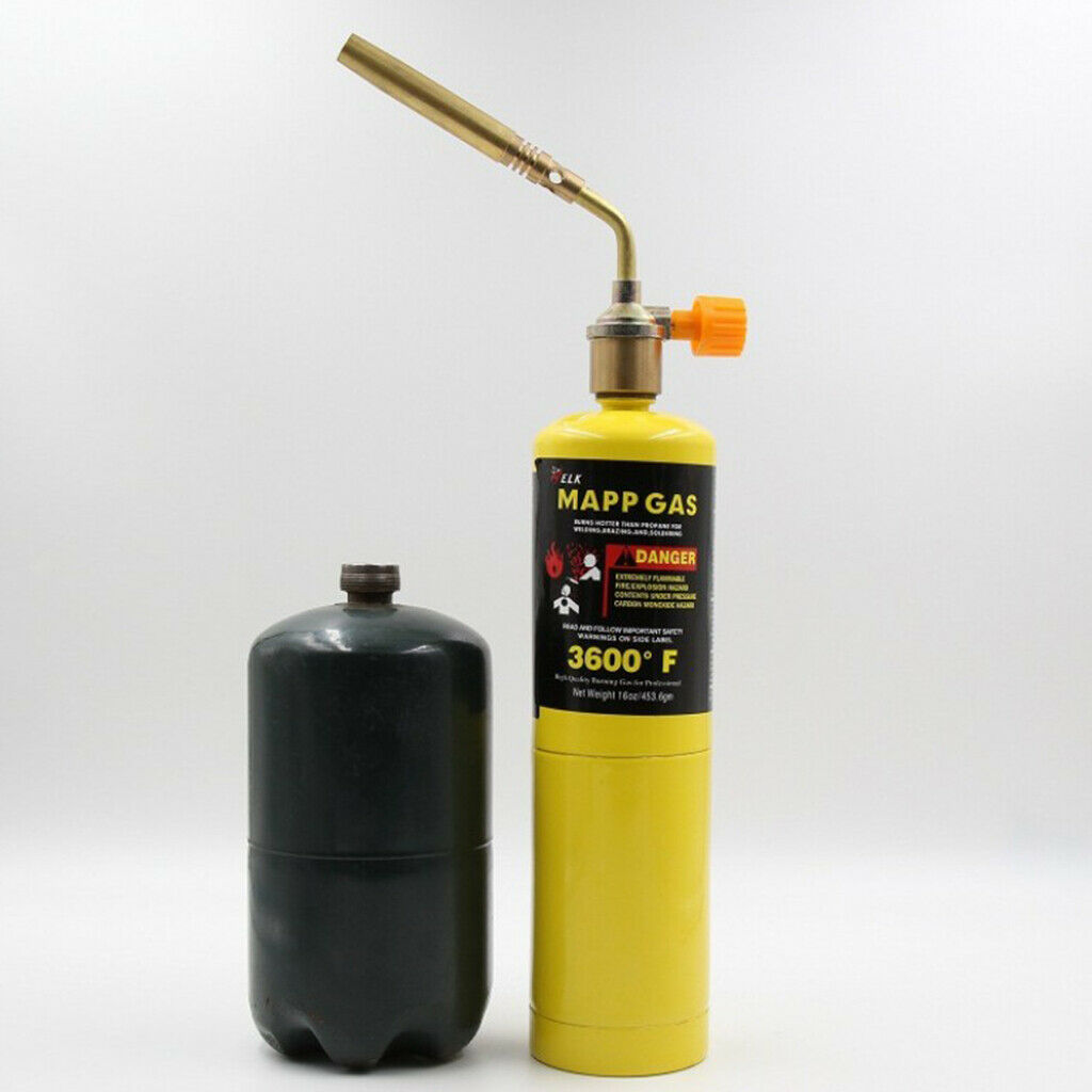 Propane Welding Torch Gas Turbo Torch Brazing Solder Plumbing Heating GHA702