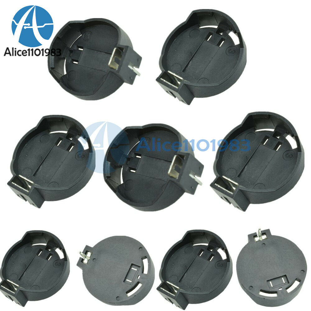 20PCS CR2025 CR2032 3V Button Coin Cell Battery Socket Holder Box Case