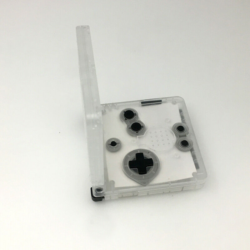 Transparent White Housing Case Cover For Nintend Gameboy Advance SP GBA SP Shell