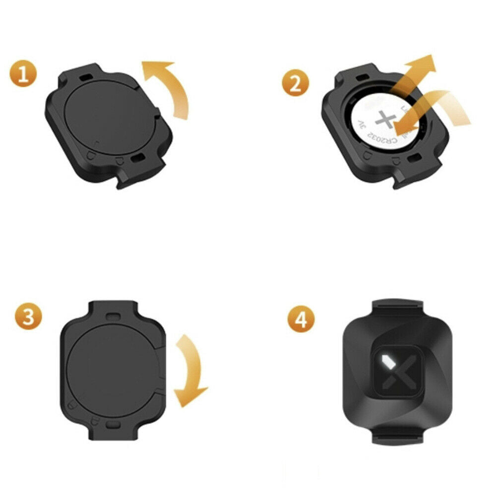 Cycling Speed Cadence Sensor Bluetooth Ant+ Wireless for Bike Computer