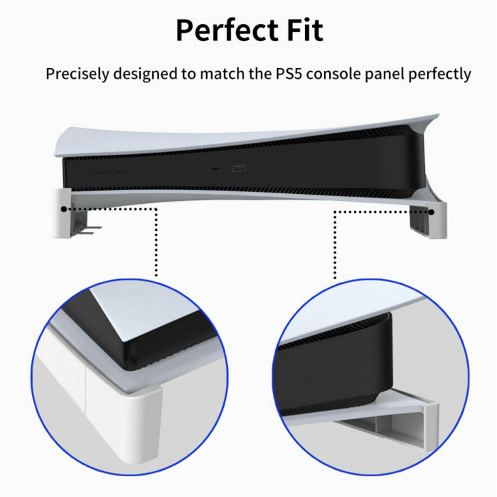 2x Horizontal Display Stand Space Saving Easy Install with  Dissipation