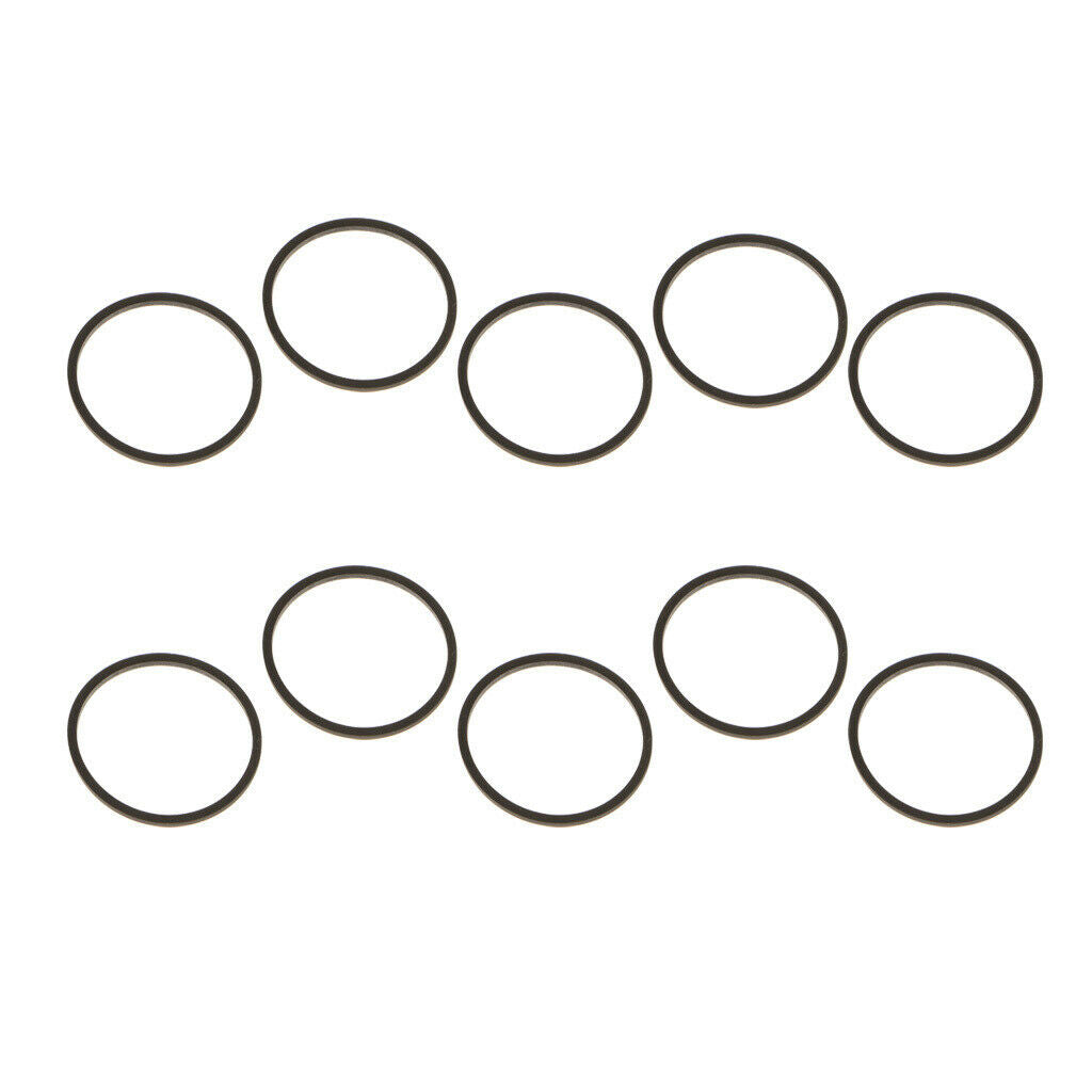 10 Pieces Rubber Ring Square Type Drive Motor Belts for XBOX 360 DVD Drive