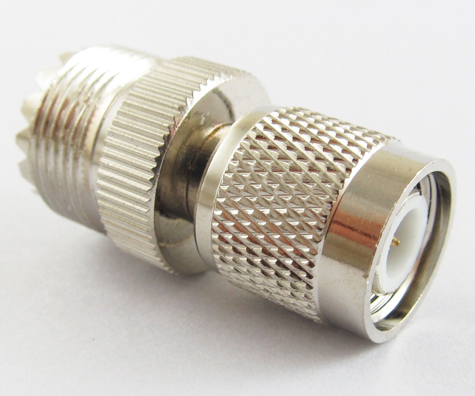 10x TNC Male Plug to UHF SO-239 Female Jack straight RF Adapter Converter Brass