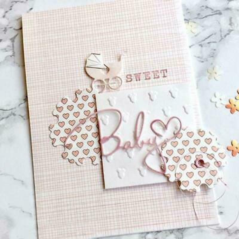 Baby Metal Cutting Dies Stencil Scrapbooking DIY Album Embossing Paper Card